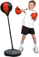 Дитячий боксерський набір Profi Boxing MS-0331 дитяча боксерська підлогова груша з рукавичками на регульованій стійці для боксу 110 см 777-784A