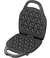Електрична машинка Hoffmans HM-3010 1400W для приготування пончиків на 16 штук, Апарат для випікання донатів з антипригарним покриттям від мережі