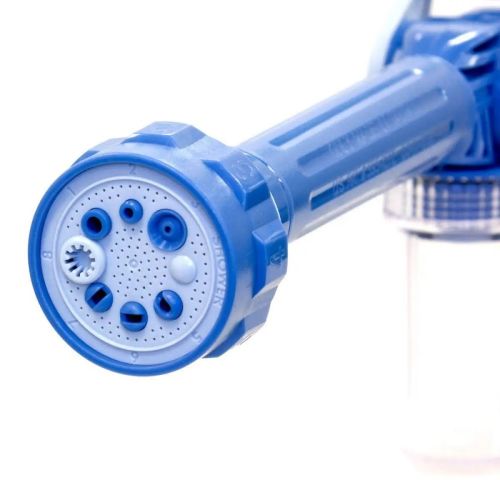 Універсальний розпилювач води Ez Jet Water Cannon, багатофункціональний розприскувач, водомет, насадка на шланг з відсіком для миючих засобів