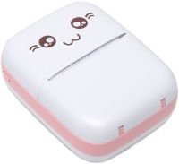 Міні термопринтер Jetix Mini Printer портативний кишеньковий дитячий принтер для смартфона з Bluetooth для друку без чорнила від 3 років Android IOS