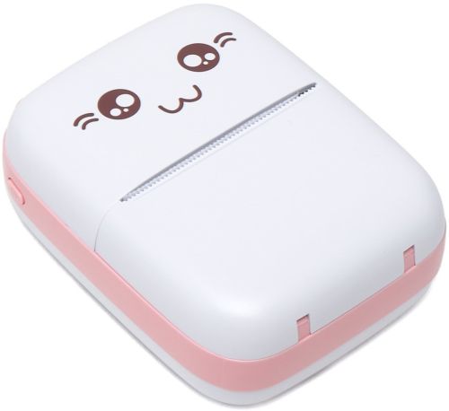 Міні термопринтер Jetix Mini Printer портативний кишеньковий дитячий принтер для смартфона з Bluetooth для друку без чорнила від 3 років Android IOS