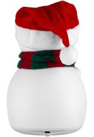 Детский настольный ночник Снеговик Snowman силиконовый светодиодный RGB светильник, беспроводная новогодняя LED лампа 7 режимов на аккумуляторе USB