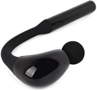 Ручний перкусійний масажер Massage Hammer MP-930 4 насадки, бездротовий вигнутий масажний пістолет для всього тіла на акумуляторі JA-G4