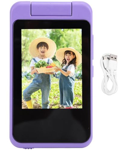Інтерактивний смартфон Children Mobile Phones AZ-1156 акумуляторний дитячий телефон з іграми, сенсорним екраном і камерою для фото та відео від USB