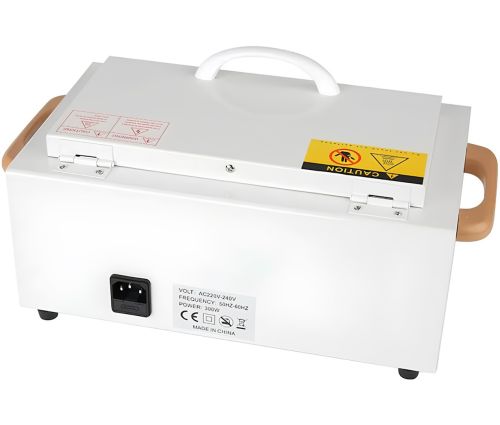 Стерилізатор сухожар Sanitizing Box Sterilizer СН-360 300W сухожарова шафа з дисплеєм для стерилізації та дезінфекції манікюрних інструментів 1.8 л