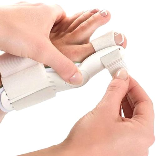 Бандаж коректор великого пальця Valufix Aid Hinged for Bunions YH-06 ортопедична шина, вальгусний фіксатор корекції, лікування кісточки Valgus Pro