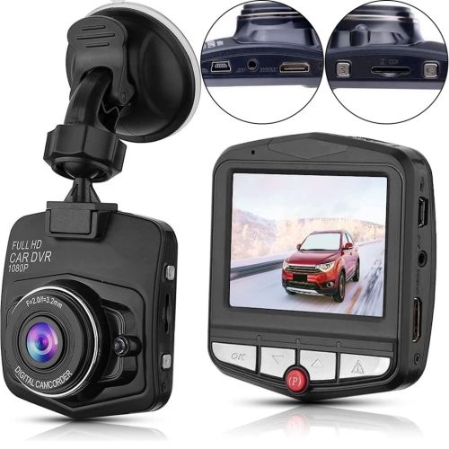 Автомобильный видеорегистратор BlackBox C900 FullHD 1080p со встроенной диодной подсветкой в машину Авторегистратор с детектором движения HP320